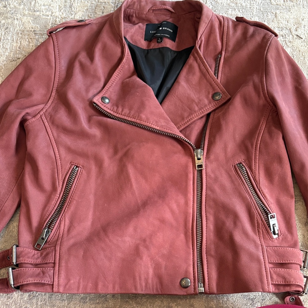 Lucky Brand Leather Jacket